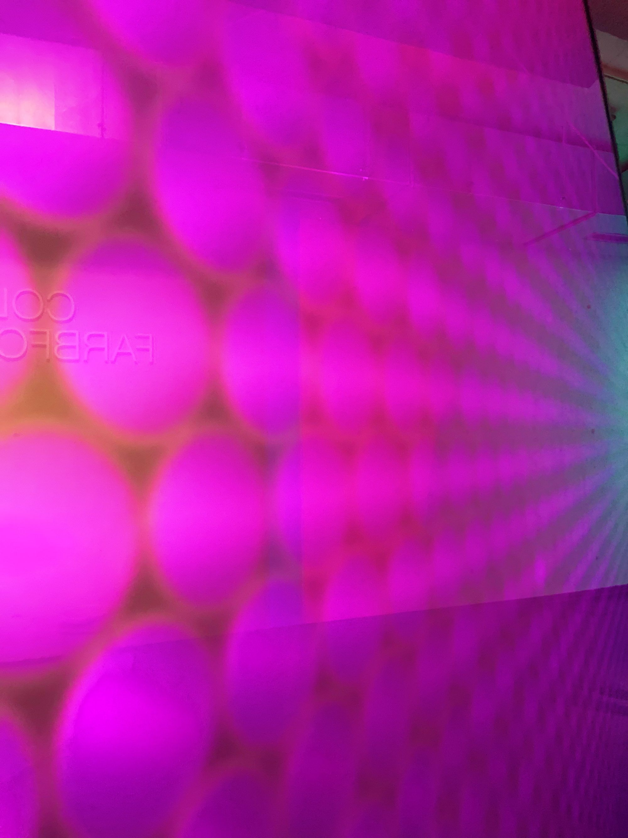 Eine solch große LED Wand hätte ich auch gern zuhause