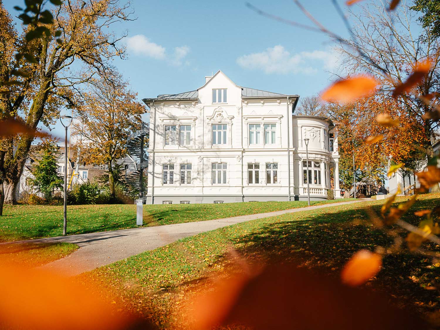 Außenansicht der Villa Wippermann in Halver