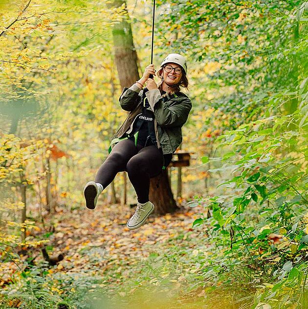 Kletterwald Halver im Märkischen Sauerland