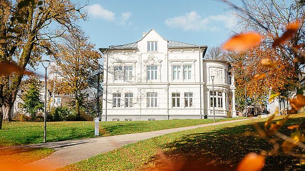 Außenansicht der Villa Wippermann in Halver