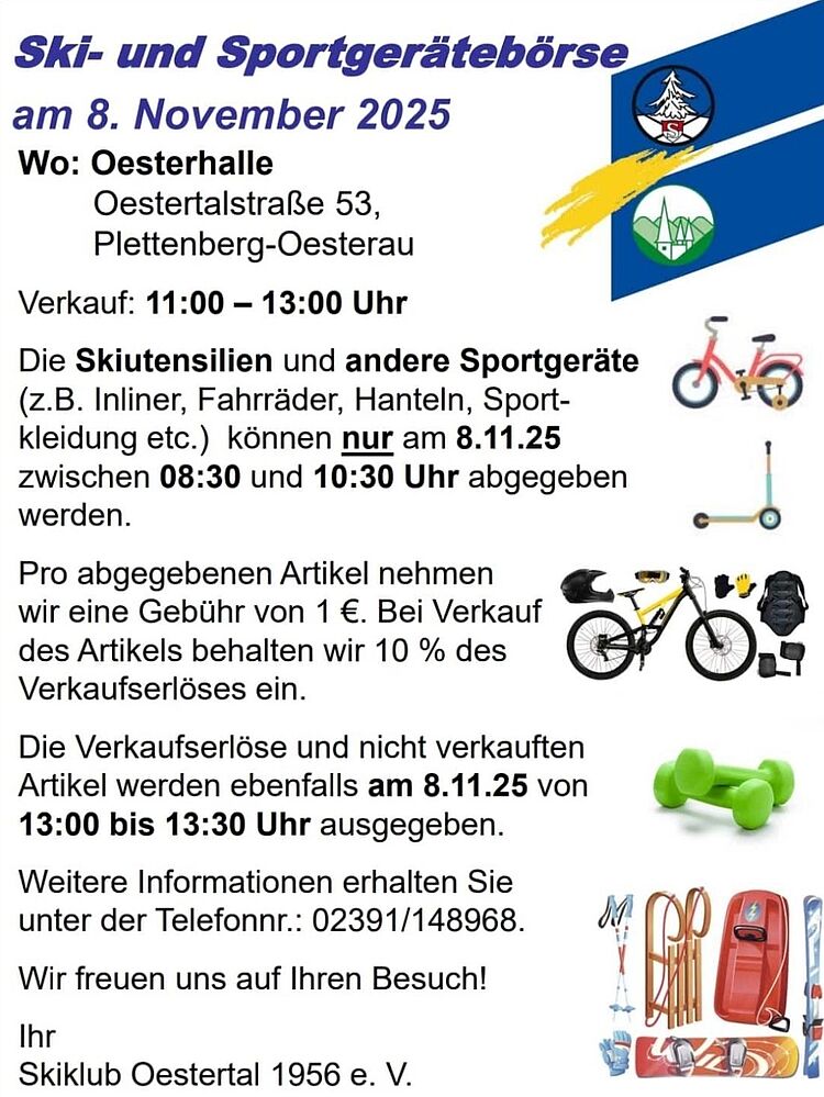 Ski- und Sportartikelbörse 