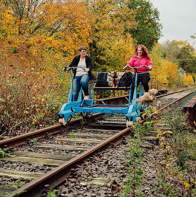 Schleif­kottenbahn Draisine in Halver