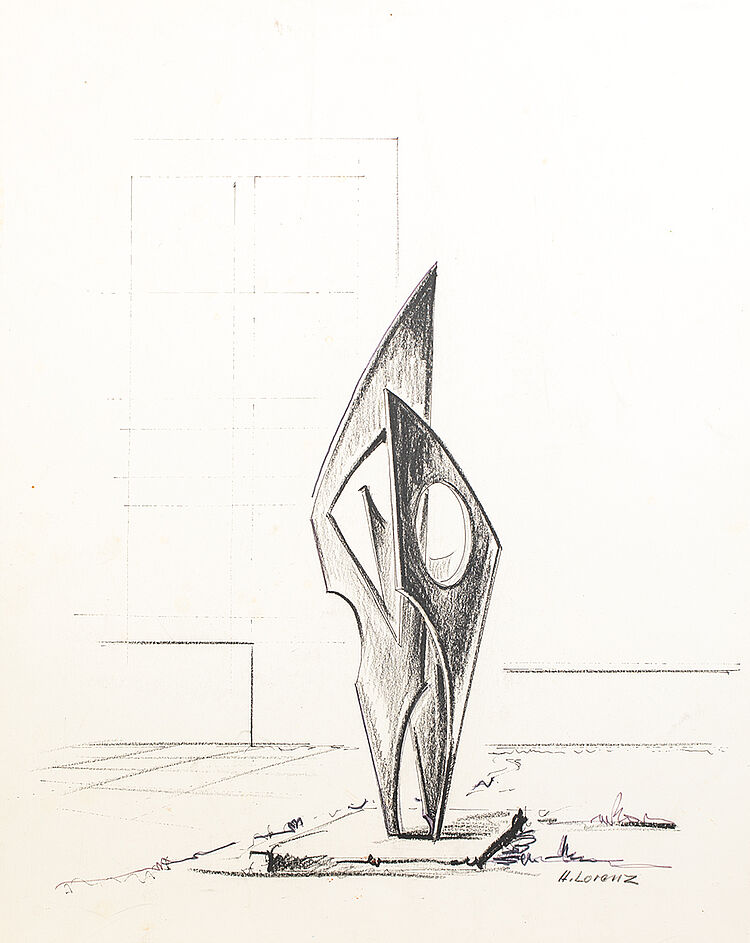 Plastik von Herbert Lorenz
