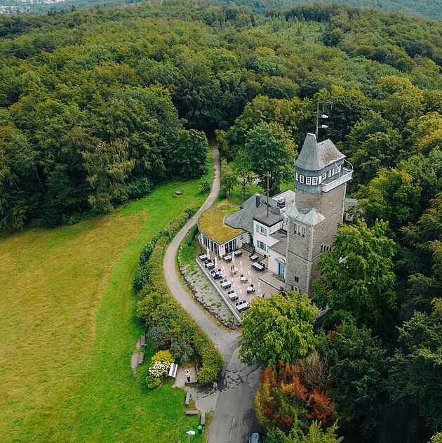 Danzturm in Iserlohn auf dem Fröndenberg im Märkischen Kreis