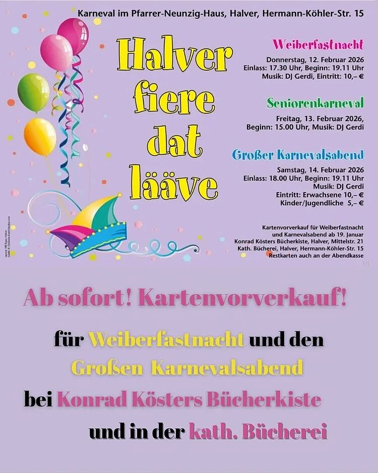 Karneval Christus König