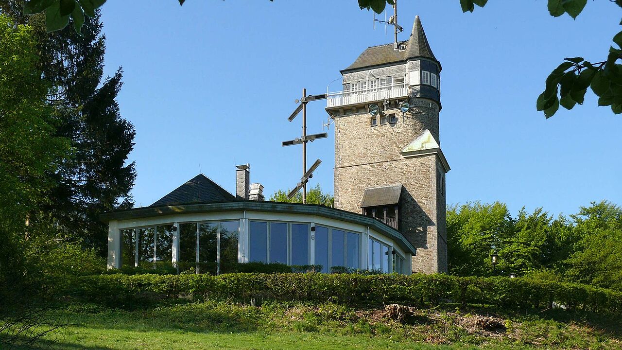 Danzturm in Iserlohn auf dem Fröndenberg im Märkischen Kreis Fröndenberg