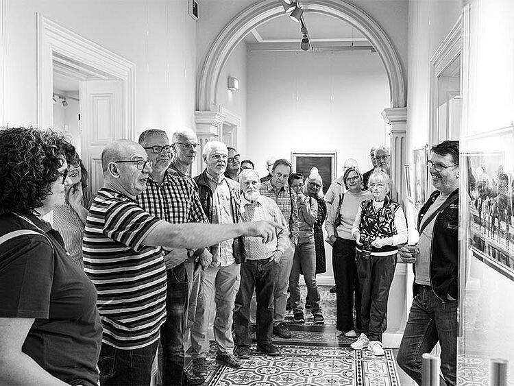 Führung durch die Ausstellung 