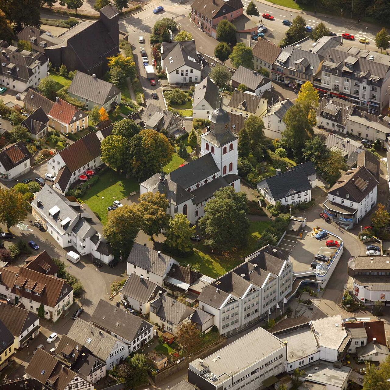 Luftbild von Meinerzhagen im Märkischen Sauerland Luftbild von Meinerzhagen im Märkischen Sauerland