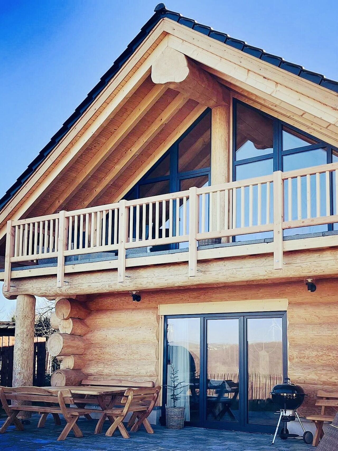 Das Wiesenchalet in Everinghausen besticht durch natürliche Materialien Das Wiesenchalet in Everinghausen besticht durch natürliche Materialien