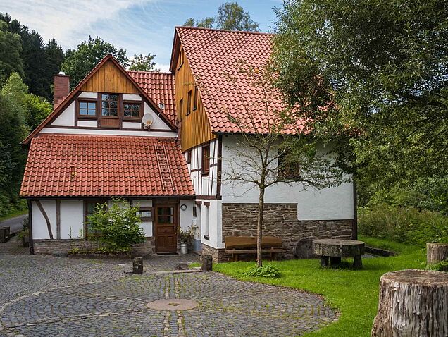 Die Heesfelder Mühle in Halver im Märkischen Sauerland Die Heesfelder Mühle in Halver im Märkischen Sauerland