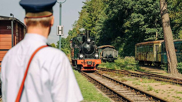 Sauerländer Kleinbahn in Herscheid im Märkischen Sauerland