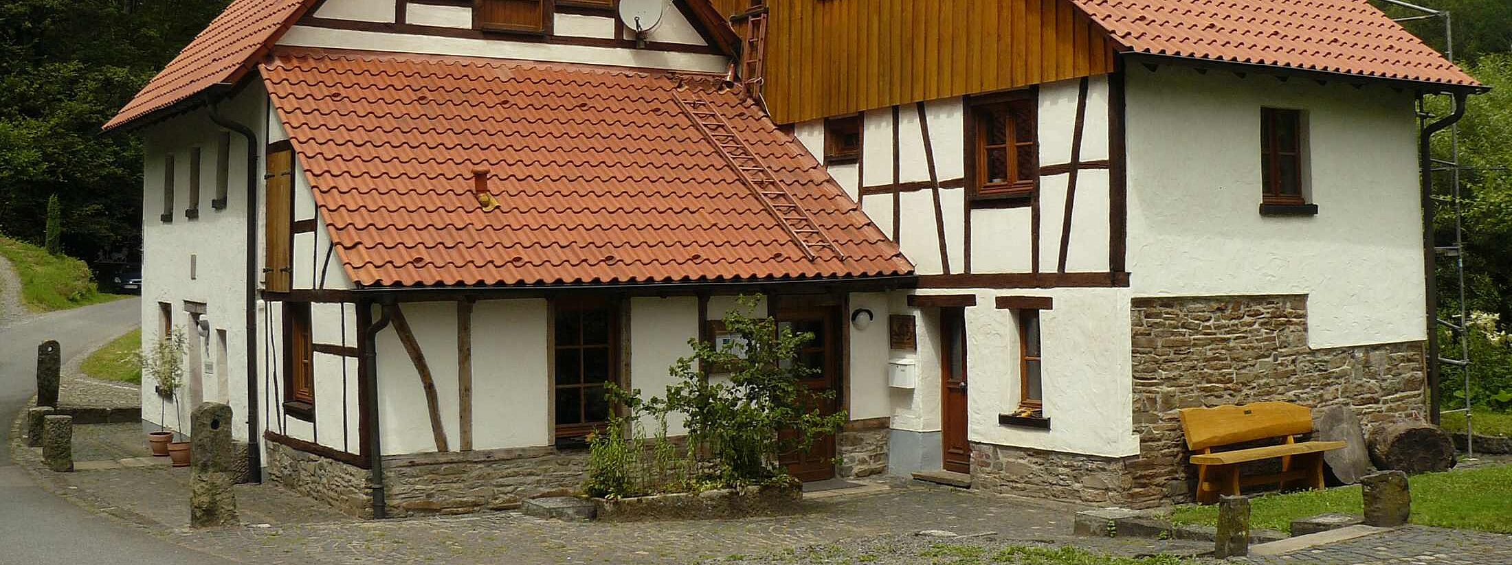 Die Heesfelder Mühle in Halver im Märkischen Sauerland