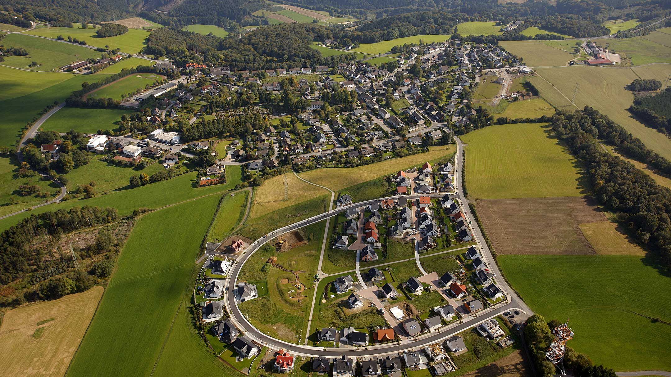 Luftbild von Nachrodt-Wiblingwerde im Märkischen Kreis