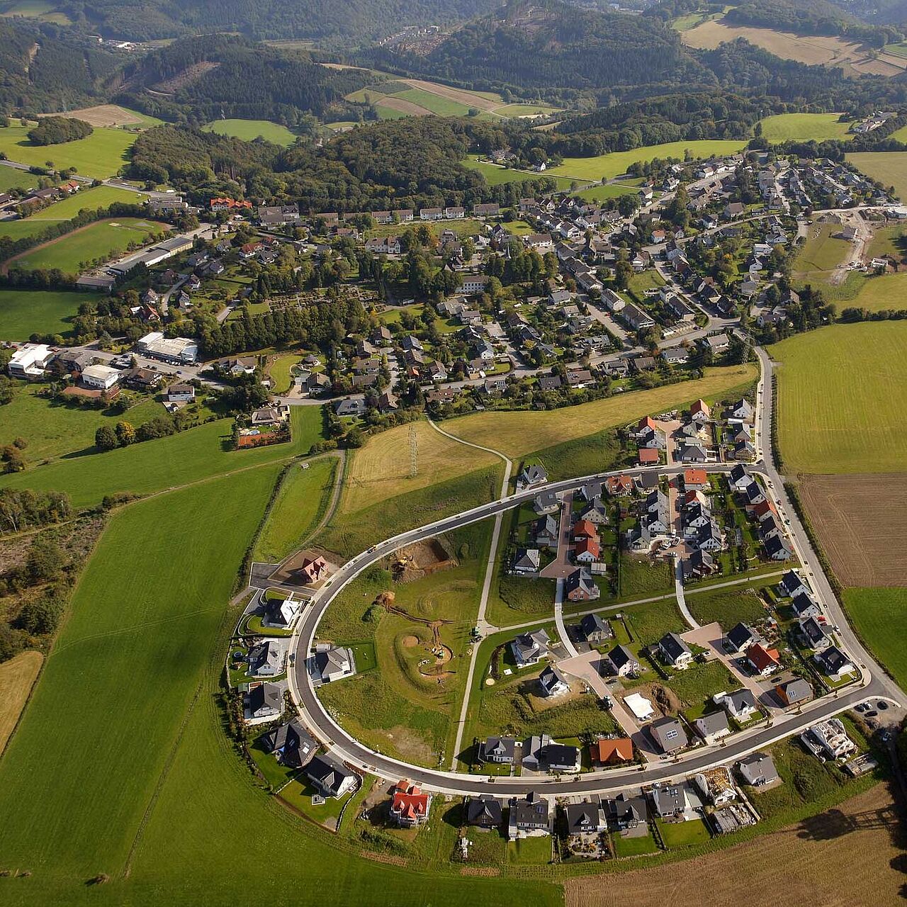 Luftbild von Nachrodt-Wiblingwerde im Märkischen Kreis Luftbild von Nachrodt-Wiblingwerde im Märkischen Kreis