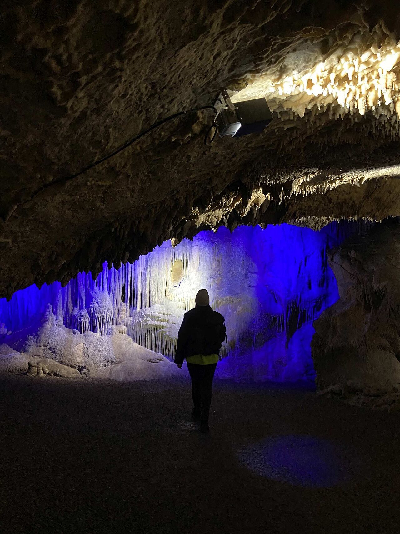 Auf dem Weg zur Orgelgrotte