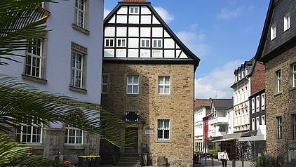 Innenstadt von Menden im Märkischen Sauerland Innenstadt von Menden im Märkischen Sauerland