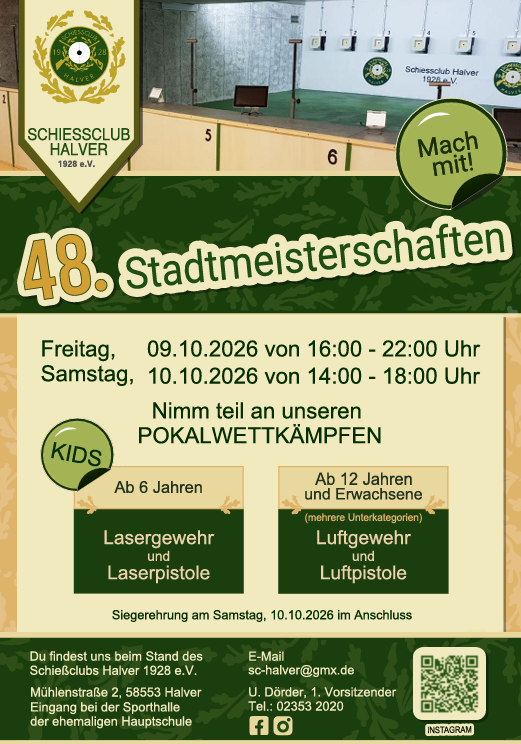 Stadtmeisterschaft Schießen