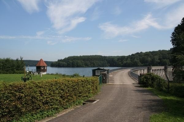 Blick auf Kerspetalsperre Blick auf Kerspetalsperre