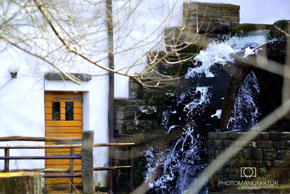 Heesfelder Mühle Wasserrad Heesfelder Mühle Wasserrad