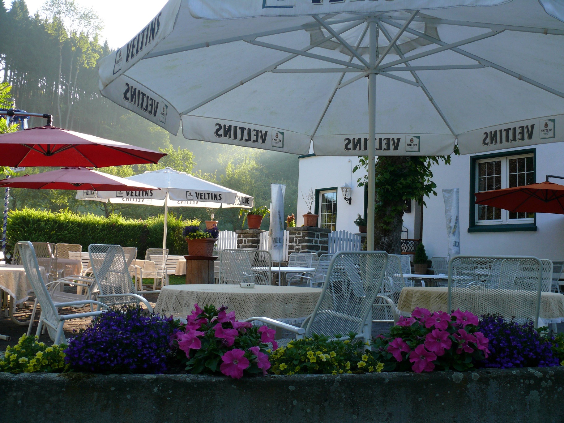 Terrasse - © Landhotel Herscheider Mühle Terrasse - © Landhotel Herscheider Mühle