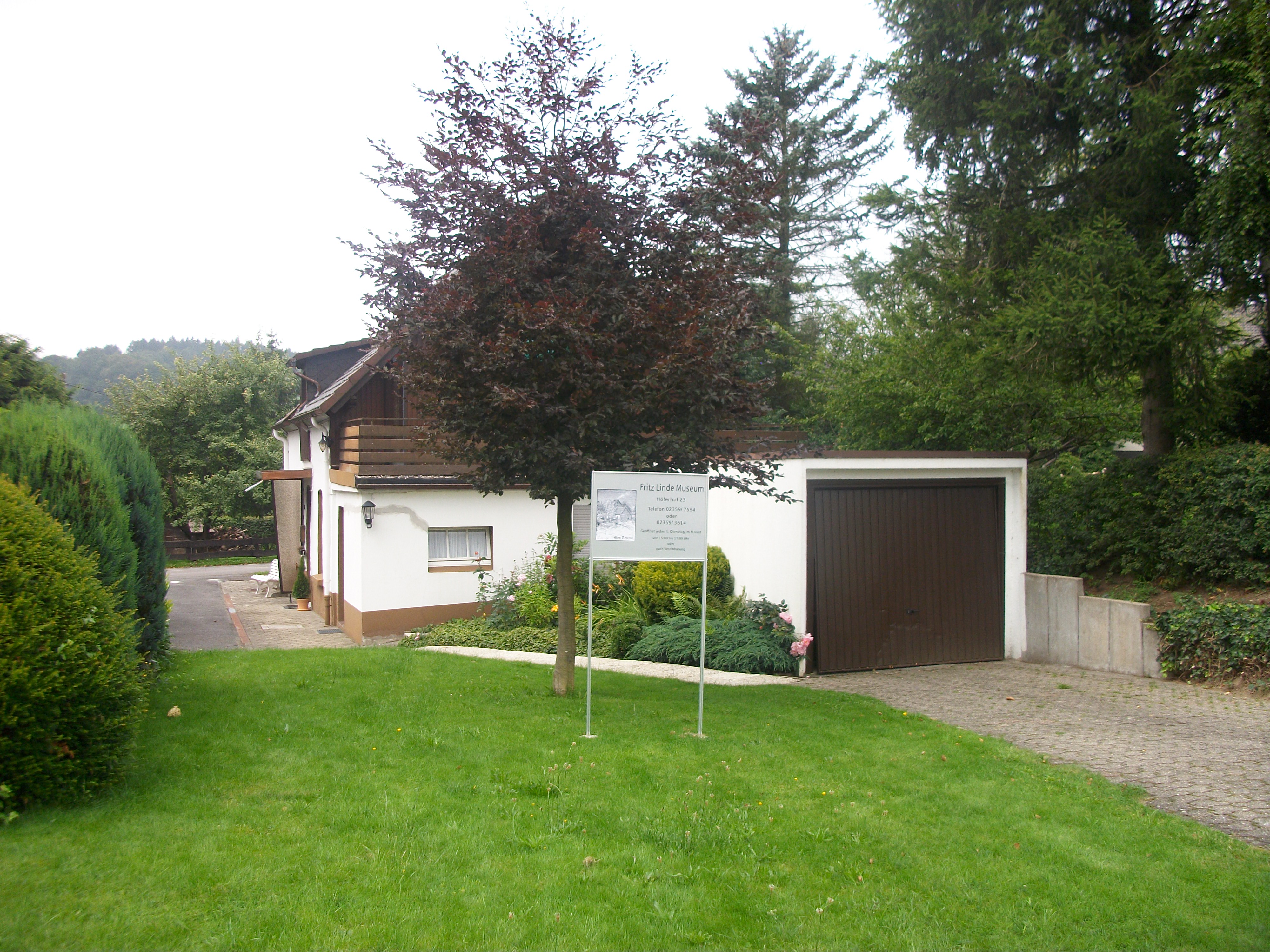 Außenansicht Fritz-Linde-Museum Außenansicht Fritz-Linde-Museum