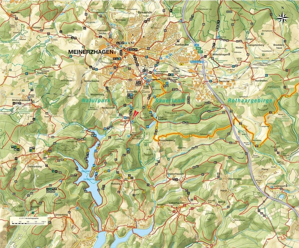 Wanderwegenetz Wanderwegenetz
