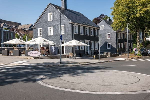 Blick auf die Schieferhäuser Blick auf die Schieferhäuser