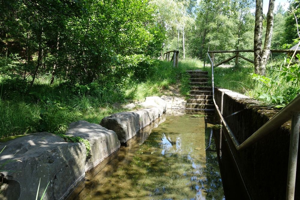 Die Kneippanlage im Meinerzhagener Quellental Die Kneippanlage im Meinerzhagener Quellental