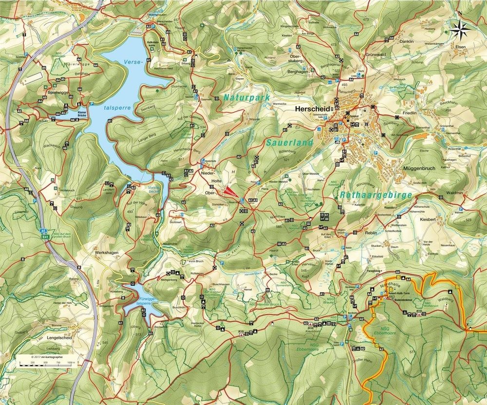 Wanderwegenetz Wanderwegenetz