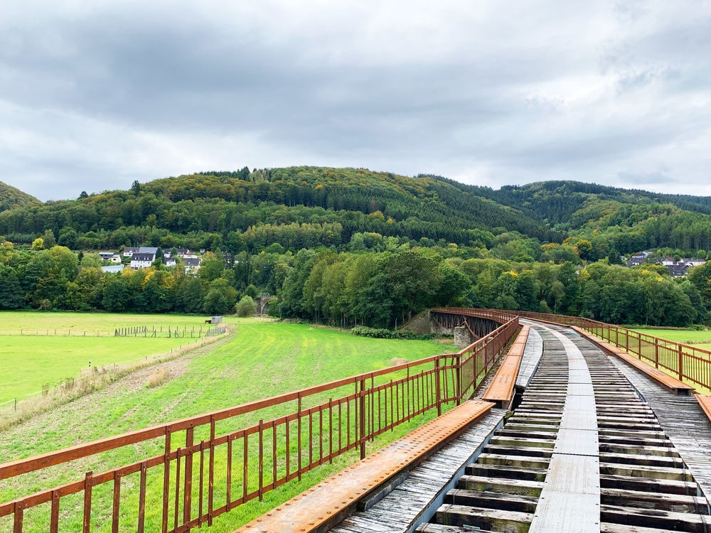 Fischbauchbogenbrücke Plettenberg-Böddinghausen Fischbauchbogenbrücke Plettenberg-Böddinghausen