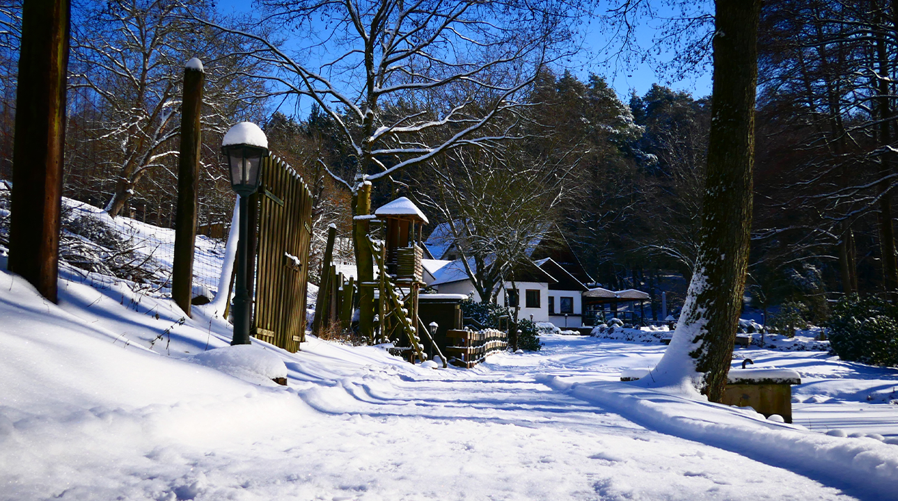 Jagdhaus Im Kühl Ein Winterspaziergang 