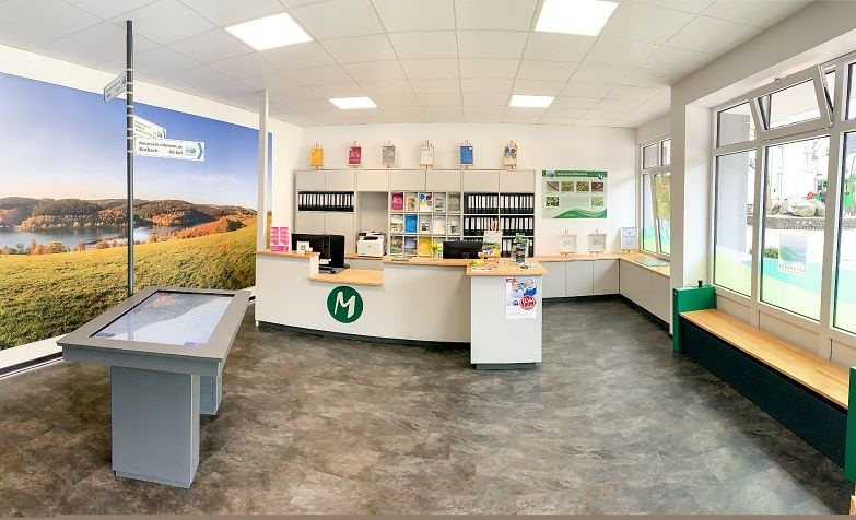 Verkaufsraum der Touristinfo Verkaufsraum der Touristinfo