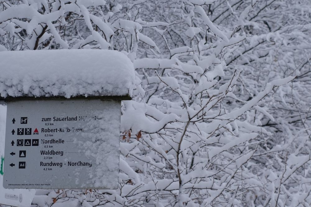 Auch im Winter lädt das Wanderwegenetz zu einem Au Auch im Winter lädt das Wanderwegenetz zu einem Au
