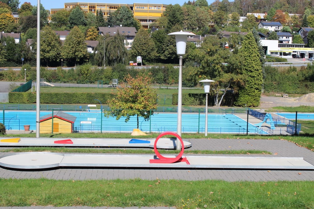 Die Minigolfanalge befindet sich in direkter Nachb Die Minigolfanalge befindet sich in direkter Nachb