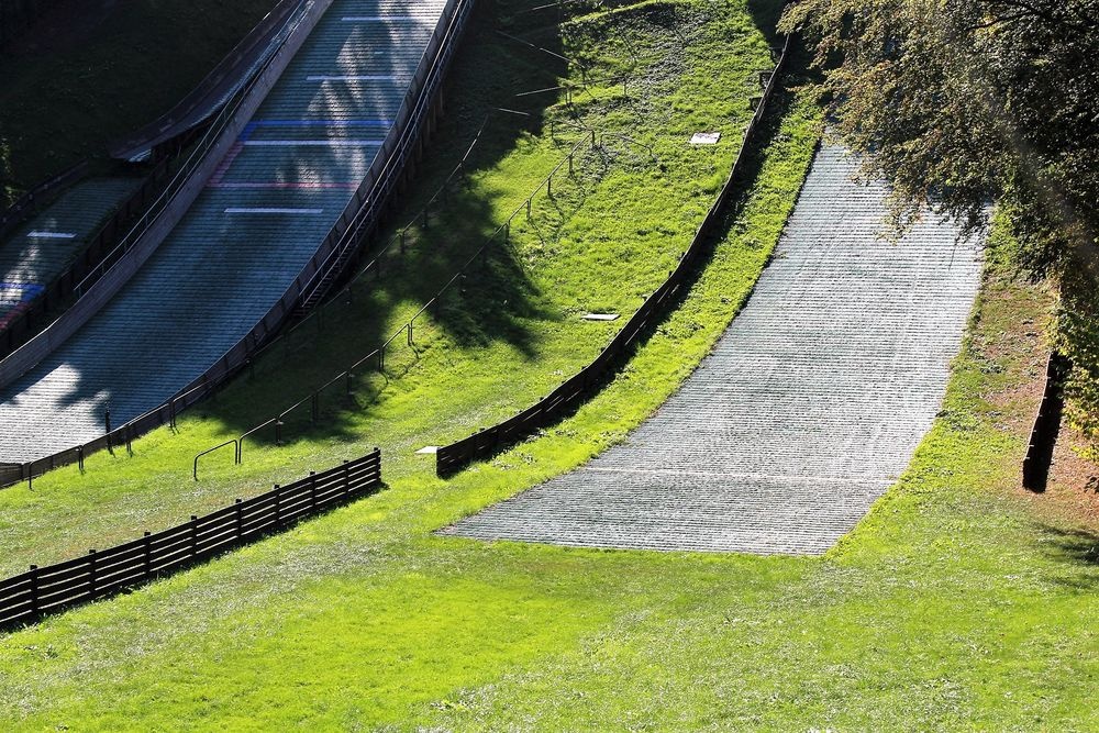 Auslaufbereich der Sportanlage Auslaufbereich der Sportanlage