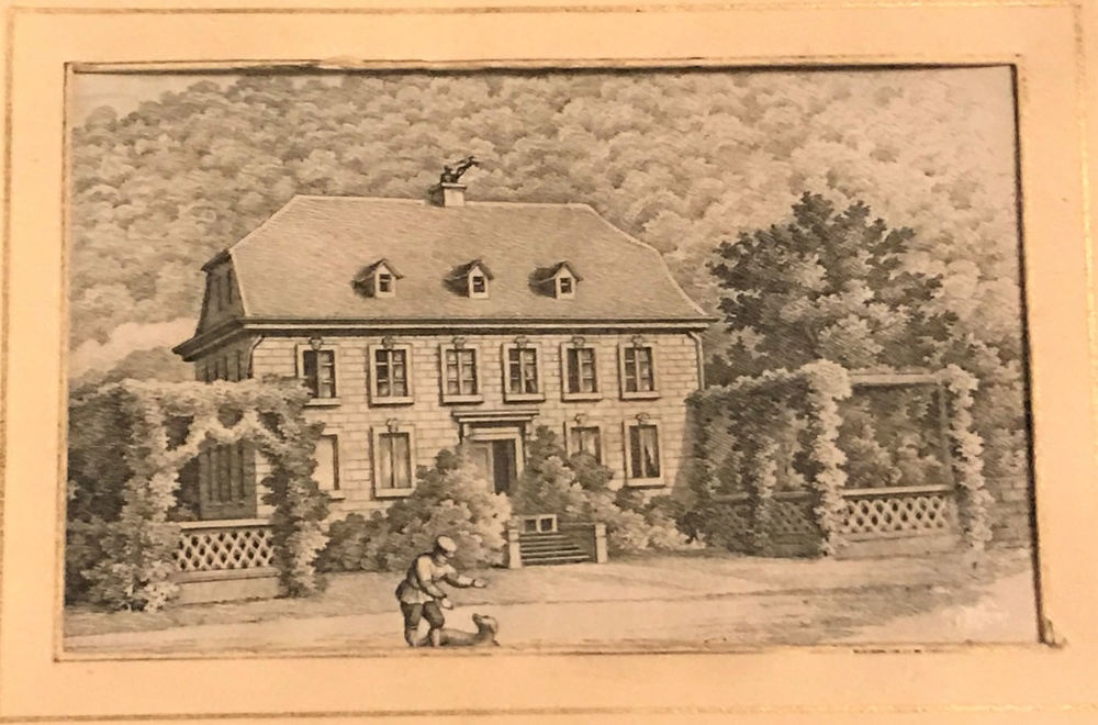 Historische Ansicht Haus Nachrodt 19. Jh. Historische Ansicht Haus Nachrodt 19. Jh.