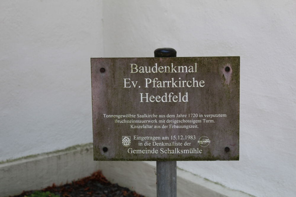 Infotafel Baudenkmal Infotafel Baudenkmal