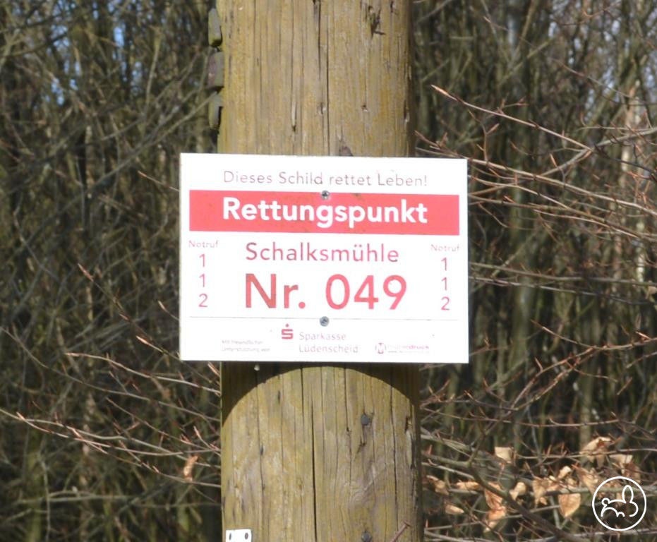 Auch ein Rettungspunkt befindet sich vor Ort Auch ein Rettungspunkt befindet sich vor Ort
