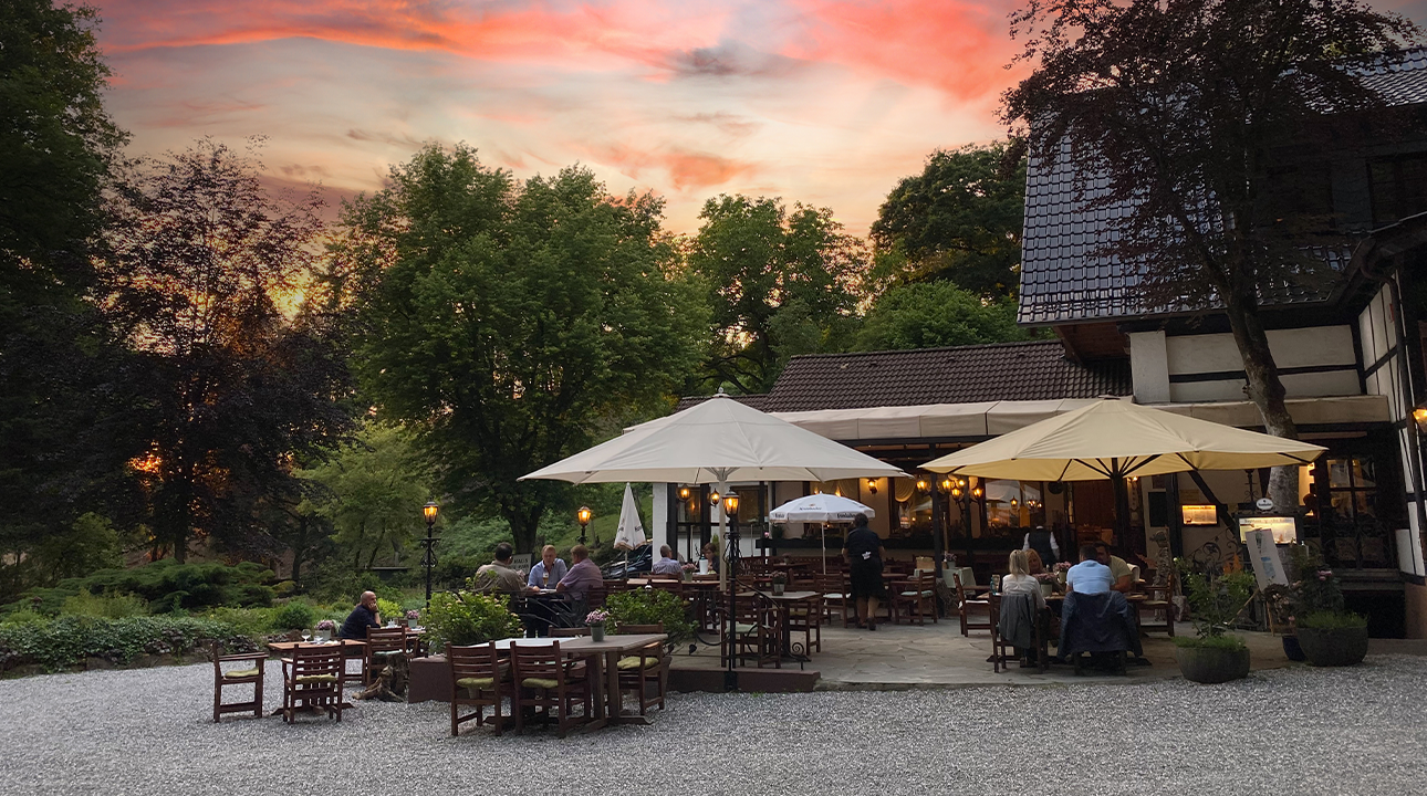 Jagdhaus Im Kühl Abendstimmung im Sommer