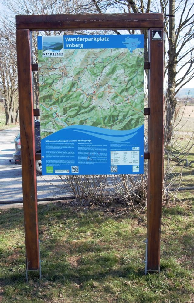 Infotafel Wanderparkplatz Imberg Infotafel Wanderparkplatz Imberg