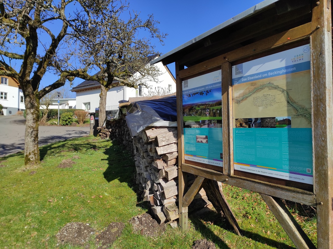 Infotafeln in Beckinghausen