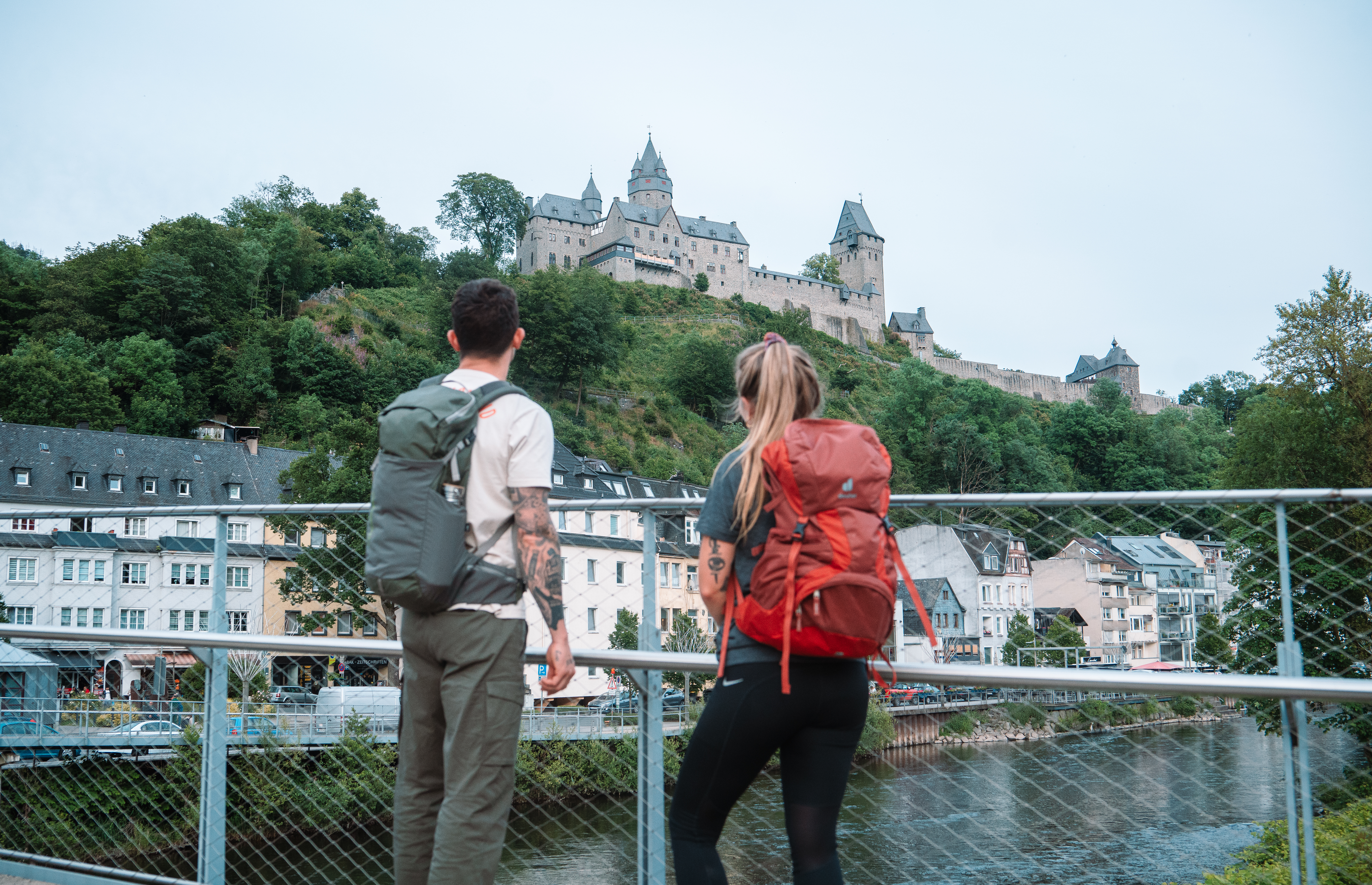 Sauerland-Hoehenflug bei Altena/Meinerzhagen