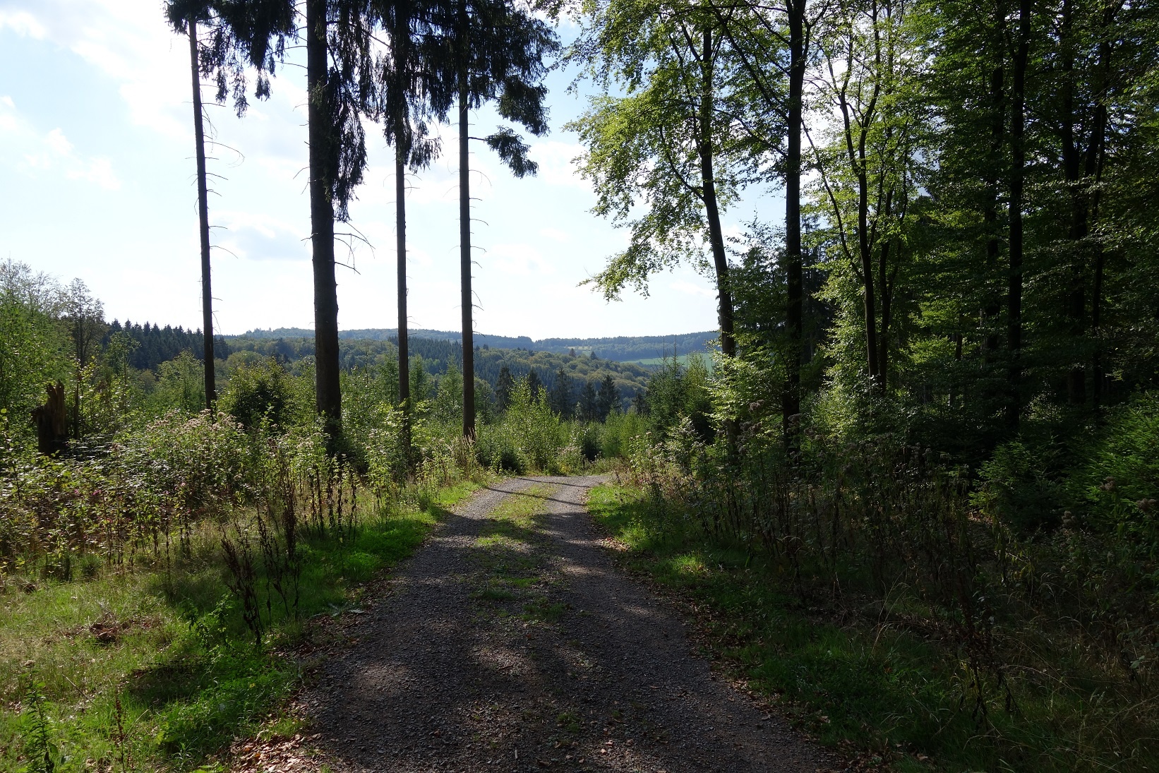 Fernsicht gen Süden Fernsicht gen Süden