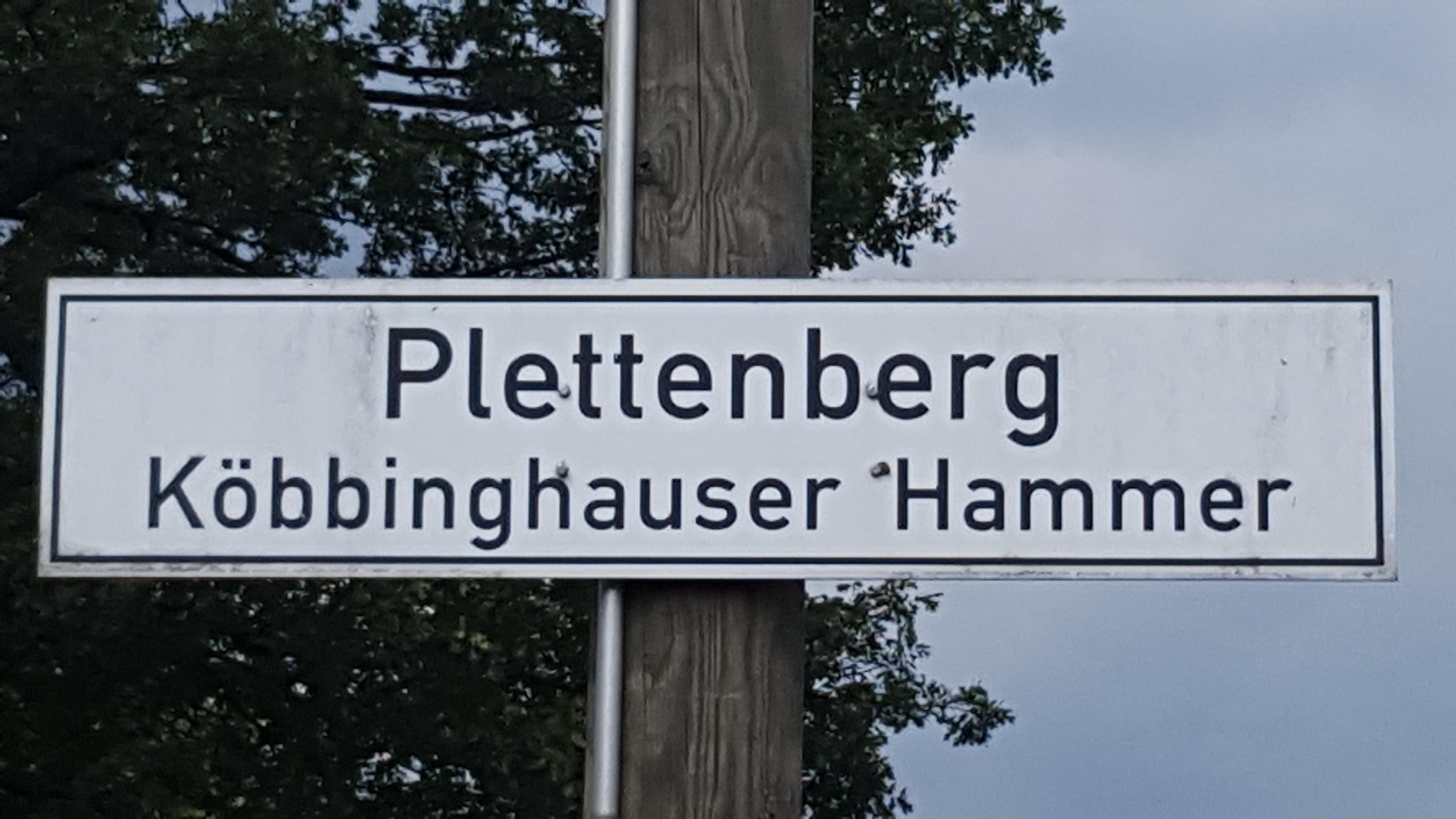 Endstation der Museumseisenbahn "Köbbinghauser-Hammer" Endstation der Museumseisenbahn "Köbbinghauser-Hammer"