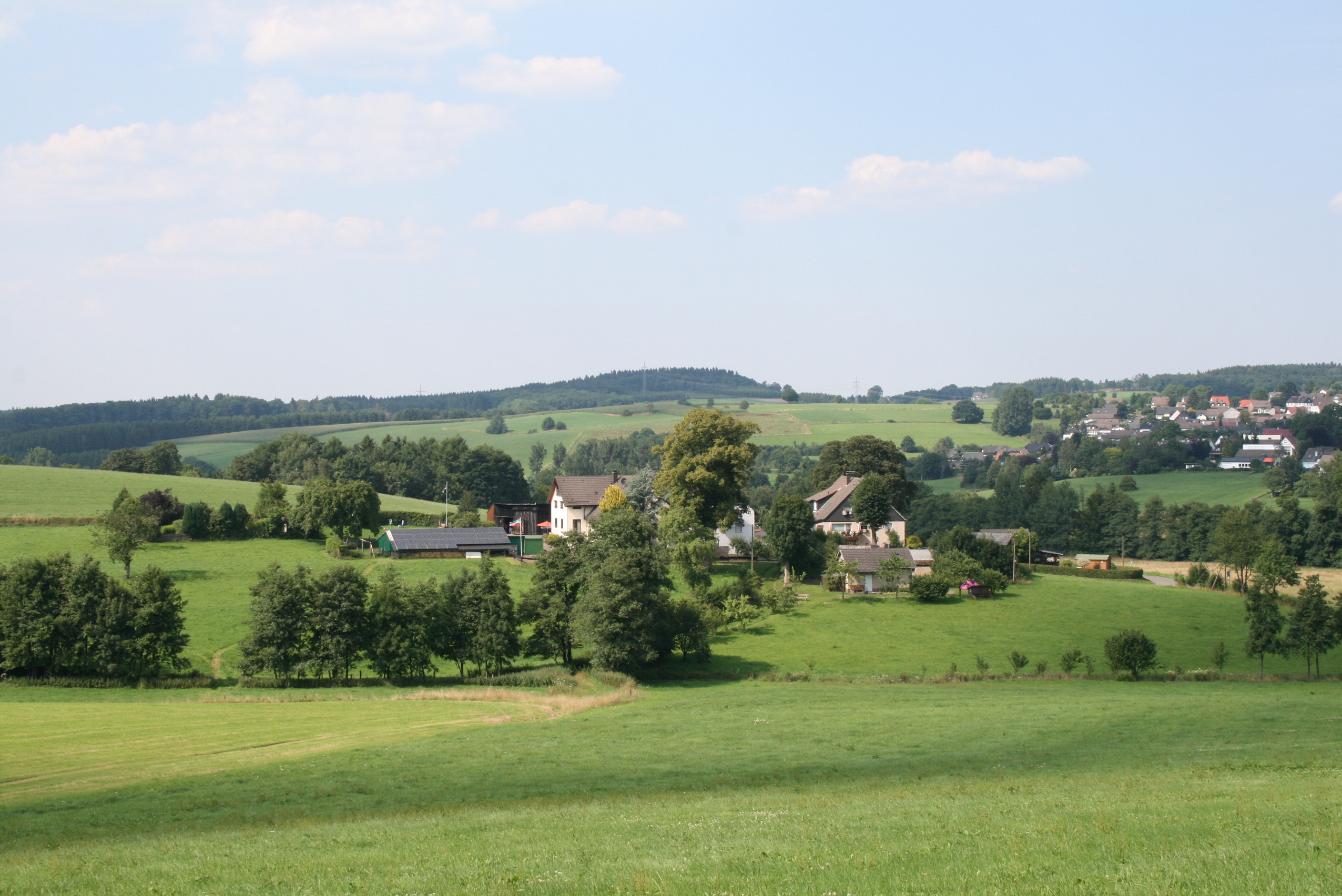 Landschaft - Blick vom Padberg