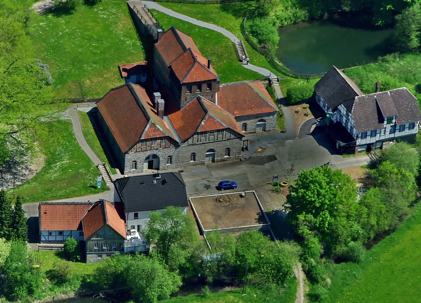 Die Gesamtanlage der Luisenhütte Die Gesamtanlage der Luisenhütte